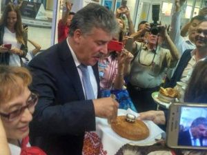 Фотофакт: Павел Грудинин прилетел в Якутск