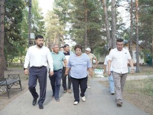 Евгений Григорьев побывал в детском оздоровительном лагере «Радуга»