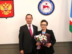 Галина Данчикова стала обладателем премии Исидора Барахова в Якутии