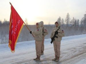 «Знамя Победы». Алданский район эстафету принял!