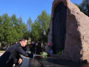 В Нерюнгри почтили память земляков-шахтёров, погибших в зоне СВО