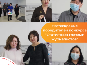 Вручение наград победителям конкурса  «Статистика глазами журналистов»