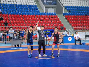 Завершился турнир по вольной борьбе среди юношей в честь олимпийского чемпиона Павла Пинигина на призы АО «АК «ЖДЯ»