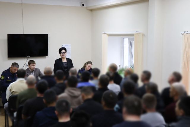 Уполномоченный по правам человека в Республике Саха (Якутия) Сардана Гурьева посетила участок, функционирующий как исправительный центр, в г. Якутске