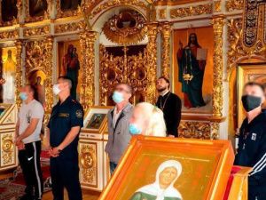 Осужденные колонии-поселения № 2 совершили паломническую поездку по православным храмам и монастырям г.Якутска 