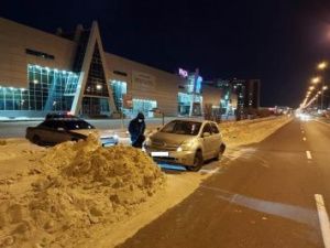 В Якутске водитель совершил ДТП и скрылся с места происшествия