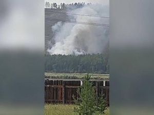 Рядом с Якутском обнаружен лесной пожар