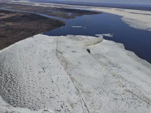 Развитие весеннего ледохода на реках Якутии по данным МЧС Якутии