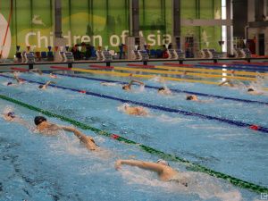 Призер Олимпийских игр Андрей Гречин показал мастер-класс по плаванию в Якутске