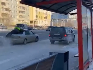 Подросток, устроивший погоню в Якутске, угнал автомобиль из гаража 