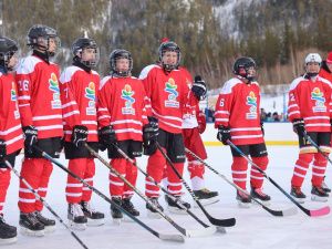 Дружеский хоккейный матч между «Легендами хоккея» и сборной Якутии закончился вничью