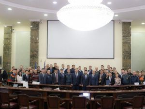 В Якутске с юбилейной датой поздравили работников управления ГО и ЧС
