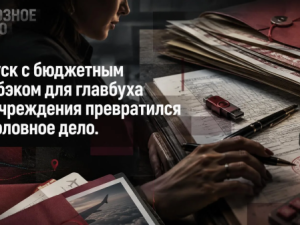 Отпуск с бюджетным кэшбэком для главбуха госучреждения превратился в уголовное дело