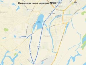 Об изменении схем движения автобусных маршрутов №100 и №101