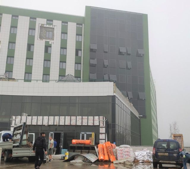 Строительство кардиоцентра в Якутске вышло на финишную прямую
