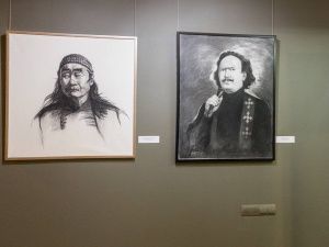 В Якутске открылась выставка театрального художника Николая Попова