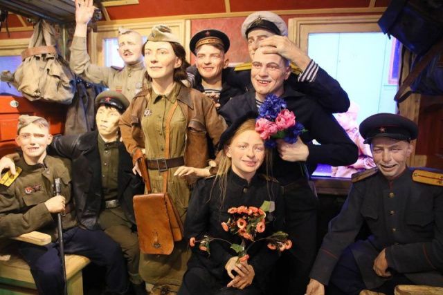 В Якутию впервые прибыл передвижной музей с эффектом погружения «Поезд Победы»