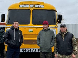 В Нюрбинском районе Якутии установили памятник автобусу ПАЗ 672М