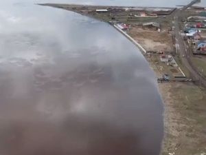 В Амге поднялась вода: затопило десятки дворов