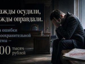 Дважды осудили, трижды оправдали. Цена ошибки правоохранительной системы — 500 тысяч рублей