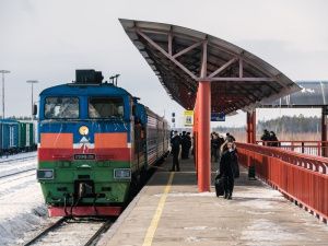 Пассажирские перевозки по железной дороге показывают рост