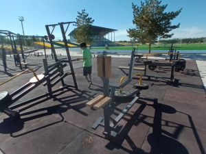 В Горном районе в рамках народной программы «Единой России» построена спортплощадка