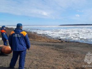 На реке Амга прогнозируется спад уровня воды