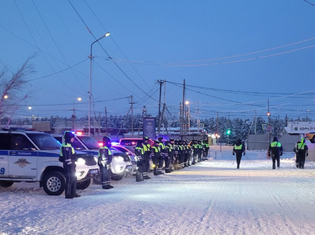 Госавтоинспекция Якутии перешла на усиленный режим несения службы