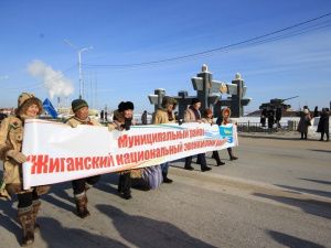 Народные мастера прошествовали по улицам Якутска