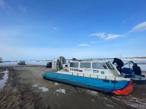 Пассажир судна на воздушной подушке получил травму