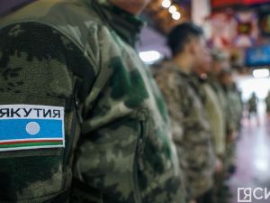 В Якутске в зону СВО проводили 22-ю добровольческую группу отряда «Боотур»