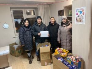 В Якутске дети из многодетных семей получили новогодние подарки