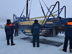 В Якутске завершили обустройство купели для проведения крещенских купаний