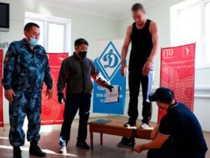 Осужденные, отбывающие наказание в учреждениях УФСИН, приняли участие в сдаче нормативов ГТО