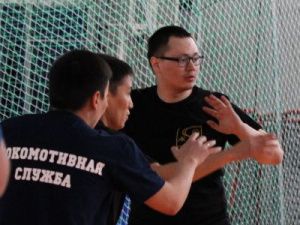 В ЖДЯ провели соревнования по стритболу