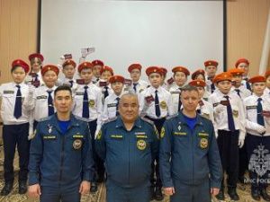 Из кадетов – в будущие пожарные-спасатели МЧС России