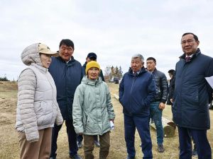 Новое жилье для пострадавших от паводка строят в Намском районе Якутии