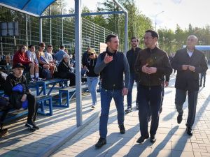 Городской парк Мирного готовится к масштабному благоустройству