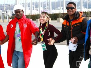 Делегация Якутии встретилась с участниками Всемирного фестиваля молодежи из Африки