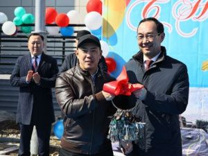 В селе Бердигестях введен в строй новый жилой квартал