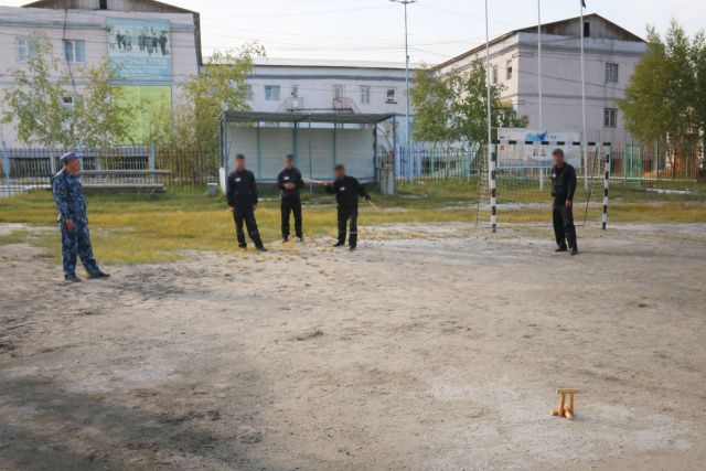 В исправительных учреждениях УФСИН для осужденных организованы состязания по городошному спорту 