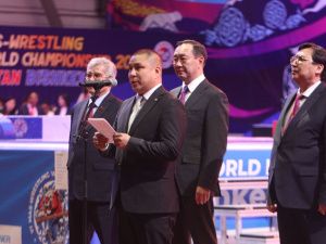 В Бишкеке торжественно открыт VI чемпионат мира по мас-рестлингу