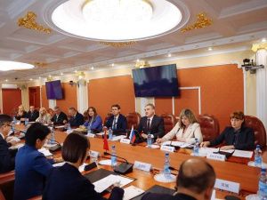 Строительство совмещенного моста через Амур обсудили губернатор Амурской области и губернатор китайской провинции Хэйлунцзян