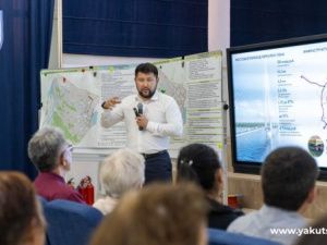 Евгений Григорьев представил мастер-план Якутска жителям Сайсарского округа