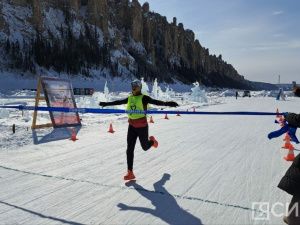 В Якутии прошёл первый республиканский ледовый забег «Ленские столбы»