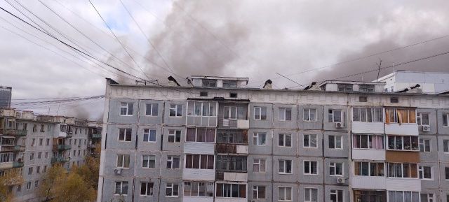 В Якутске ликвидирован пожар под многоквартирным домом