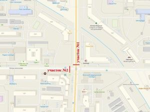 О прекращении движения транспорта на перекрестке улиц Петра Алексеева и Лермонтова в Якутске