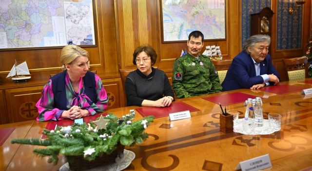 Встреча с якутскими врачами, работавшими в военных госпиталях