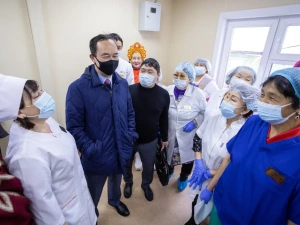 «Стандарт для других населённых пунктов». В труднодоступном селе Кэбэргэнэ Абыйского района открылась новая врачебная амбулатория