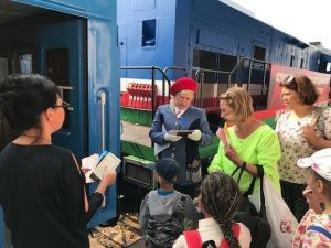 Со станции Нижний Бестях отправился первый регулярный пассажирский поезд